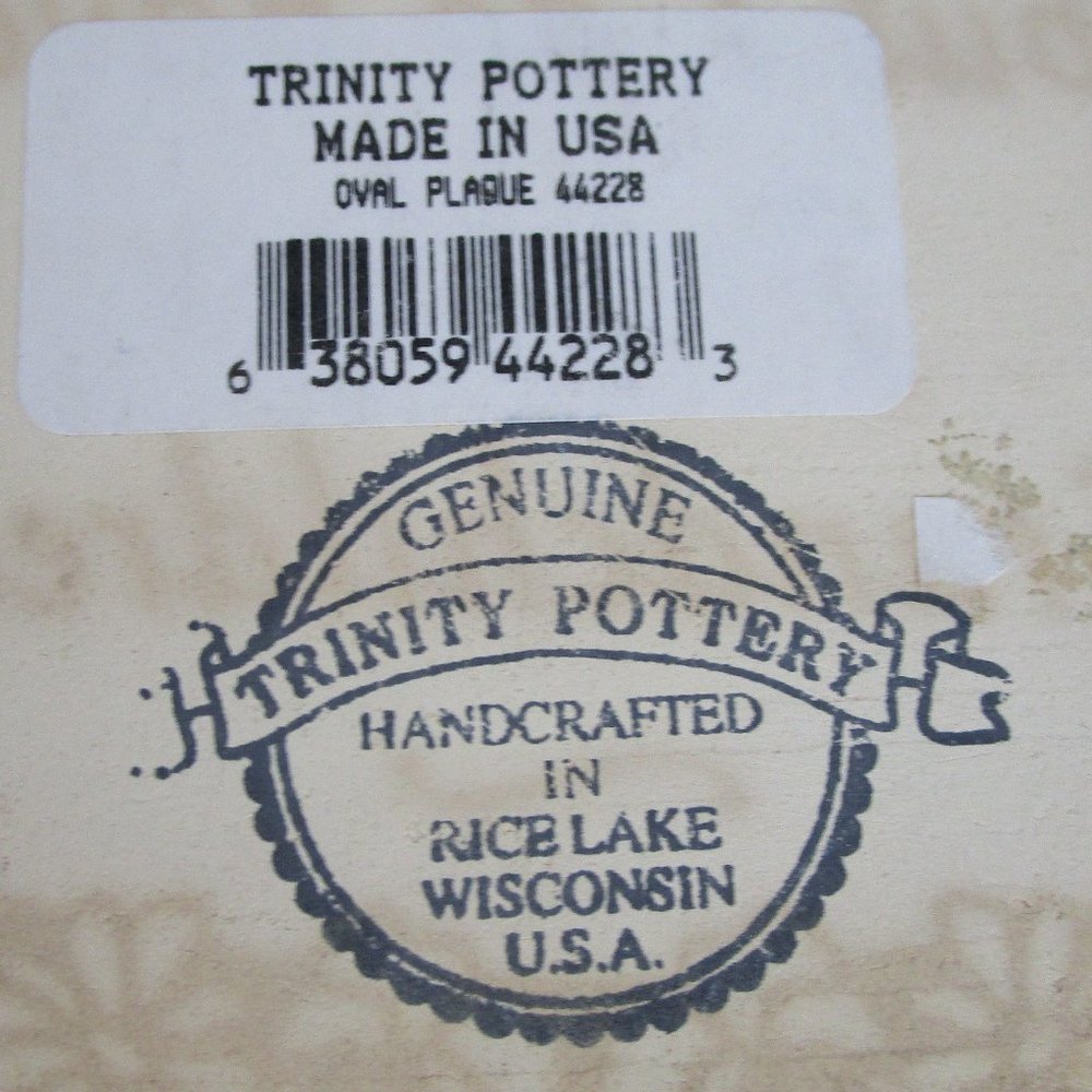 Trinity Pottery plaque - Picture 2 of 5